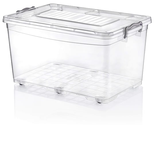 Plastik 50 lt Tekerlekli Multi Box Saklama Kabı - Seçenekler: 50 L, 80 L, 10 L, 30 L, 40 L, Derin, Kısa