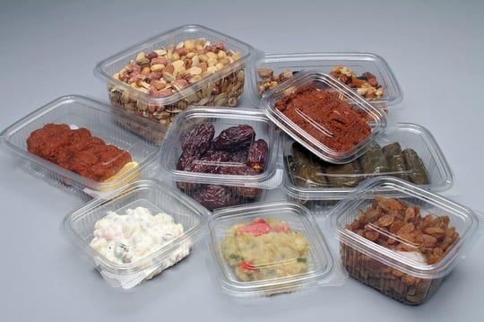 Plastik Sızdırmaz Kap 1000 Gr cc Kullan At Tek Kullanımlık Plastik Kapaklı Kase 100 Adet