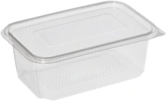 Plastik Sızdırmaz Kap 1000 Gr cc Kullan At Tek Kullanımlık Plastik Kapaklı Kase 100 Adet