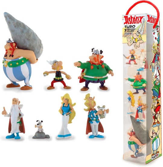 Plastoy Asterix Village (Asteriks Köyü) Tubo 7 Figürlü Set