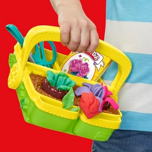 Play-Doh Blooming Flower Garden Oyun Seti | Doğa Temalı Rol Yapma ve Yaratıcı Oyun | 3 Yaş ve Üzeri Çocuklar İçin Sanat ve El İşi Seti