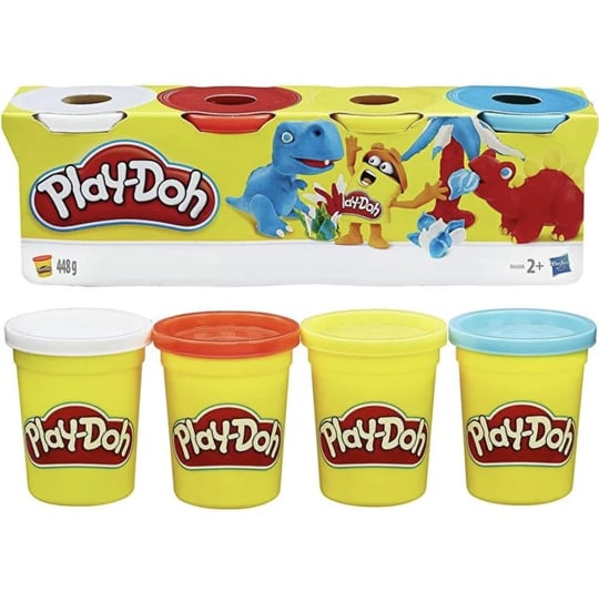 Play-Doh Hasbro B5517 Play Doh Oyun Hamuru 4Lu 1