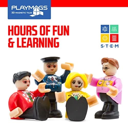 Playmags Manyetik Figürler I 15 Parçalı Set