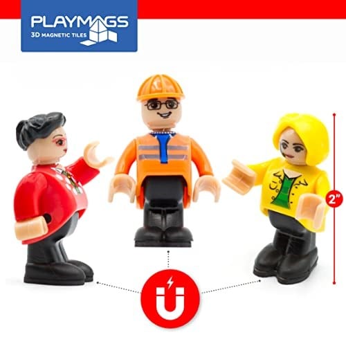 Playmags Manyetik Figürler I 15 Parçalı Set