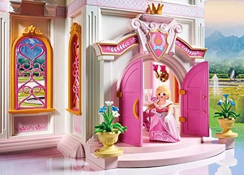 Playmobil 70447 Büyük Prenses Kalesi, prensler ve prensesler için büyülü dünya, eğlenceli, yaratıcı rol yapma, oyun seti 4 yaş ve üzeri çocuklar için uygundur