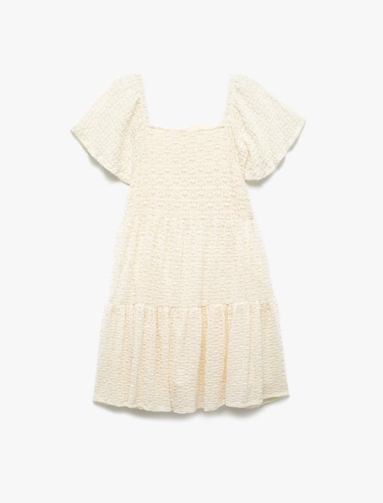 Pleated Dress - Seçenekler: 6/7 Yıl, 7-8 Yıl, 9-10 Yıl, 11-12 Yıl