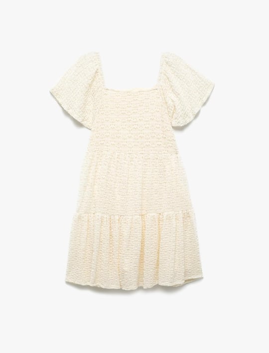 Pleated Dress - Seçenekler: 6/7 Yıl, 7-8 Yıl, 9-10 Yıl, 11-12 Yıl