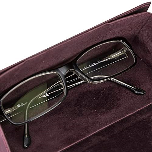 PLM Smart Glass Deri Gözlük Kılıfı TN6 Mor