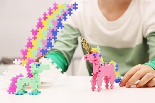 PLUS PLUS LEARN TO BUILD UNICORNS