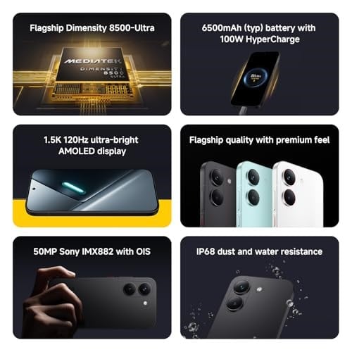 POCO X8 Pro 12GB RAM 512GB ROM, Yeşil - Seçenekler: 8GB+256GB, 12GB+512GB