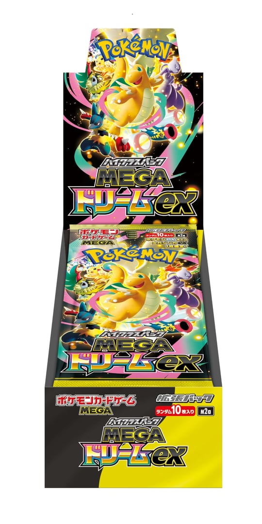 Pokemon Mega Dream EX kutusu (Japonca)
