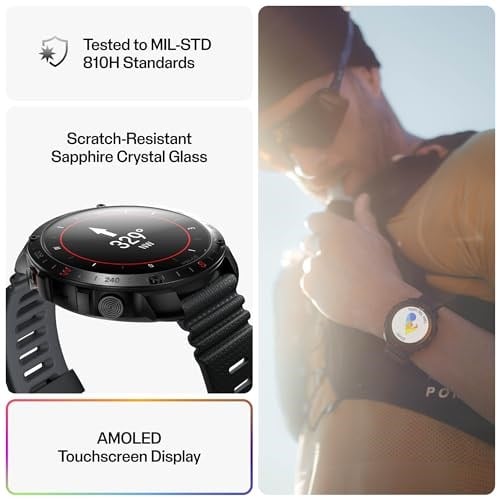 Polar Grit X2 Pro Premium GPS Akıllı Spor Saati, Sağlam Tasarım, Gelişmiş Navigasyon, Spor Takibi, Biyoalgılama ve En Yüksek Perfor - Seçenekler: Kum X2 Pro, Grit X2 Pro, H10 Sensörlü, Paslanmaz çelik