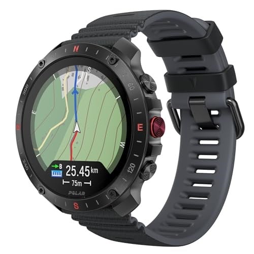 Polar Grit X2 Pro Premium GPS Akıllı Spor Saati, Sağlam Tasarım, Gelişmiş Navigasyon, Spor Takibi, Biyoalgılama ve En Yüksek Perfor - Seçenekler: Kum X2 Pro, Grit X2 Pro, H10 Sensörlü, Paslanmaz çelik