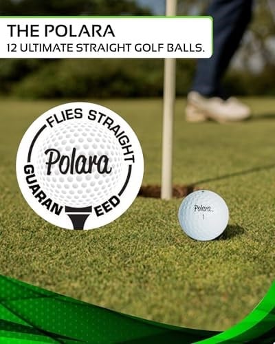 Polara Ultimate Straight Self Correcting 2 Piece Golf Balls (1 Dozen) (Japonyadan ithal)
