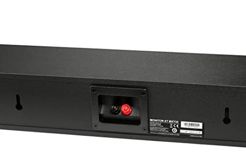 Polk Audio Monitor Xt35 Ince Merkezi Hoparlör, Hi-Res Sertifikalı, Dolby Atmos Ve Dts:X (Adet) Ile Uyumlu, Siyah - Seçenekler: MXT35 Merkezi Hoparlör (Adet)...