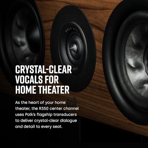 Polk Audio Reserve R350 Black Hifi Hoparlör (Ampli Ile Çalışır)