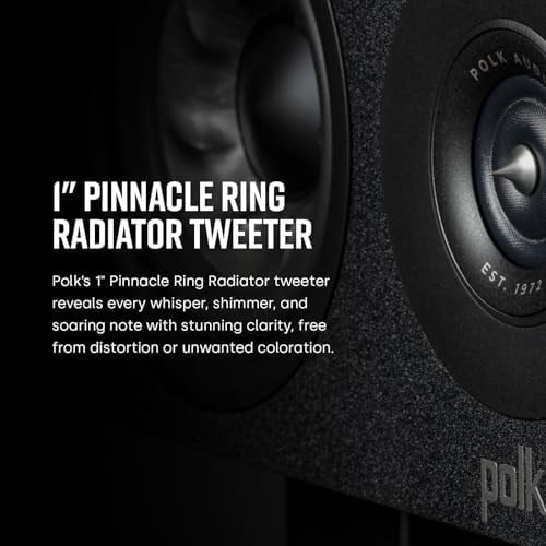 Polk Audio Reserve R350 Black Hifi Hoparlör (Ampli Ile Çalışır)