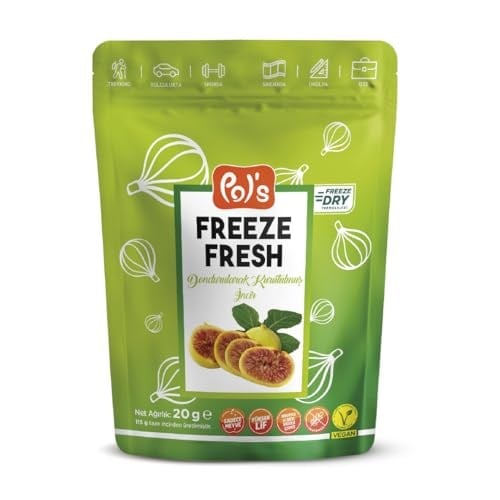 Pols-Freeze Fresh Dondurularak Kurutulmuş Incir 20 Gr.