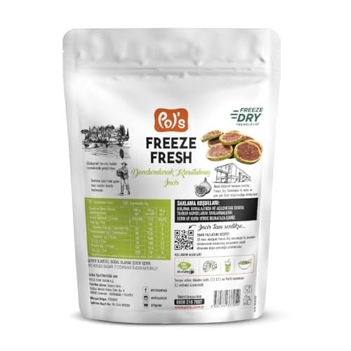 Pols-Freeze Fresh Dondurularak Kurutulmuş Incir 20 Gr.
