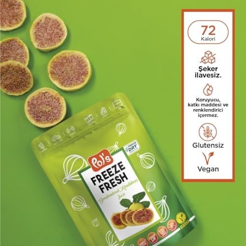 Pols-Freeze Fresh Dondurularak Kurutulmuş Incir 20 Gr.