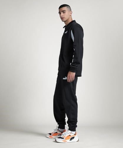 Poly Baseball Erkek Siyah Günlük Stil Sweatshirt 68485101