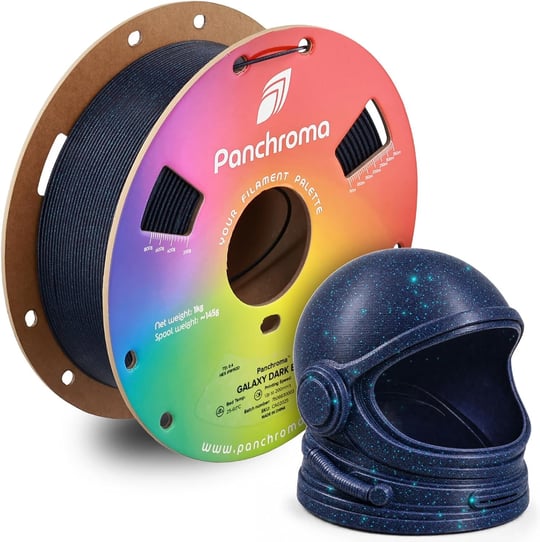 Polymaker Panchroma Metalik PLA Filament, Metalik Yeşil 1,75 mm 3D Baskı Filamenti, 3D Yazıcı PLA Filament, Çoğu FDM 3D Yazıcıya Uygun, 1kg Makara (2,2 lb) - Bedenler: 1kg New Packaging, 1.75 mm