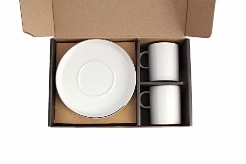 Porland Chopin Platin Kahve Takımı 4 Parça
