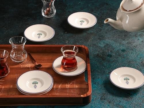 Porland Vaso Piccolo 12 Parça 6 Kişilik Çay Takımı