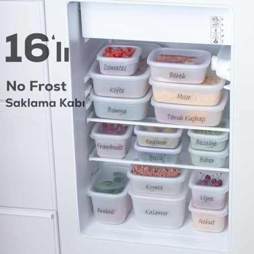 Porsima No Frost 1046 16lı Derin Dondurucu Saklama Kabı