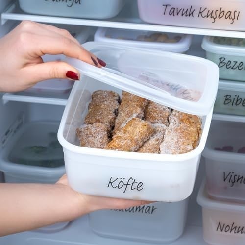 Porsima No Frost 1046 16lı Derin Dondurucu Saklama Kabı