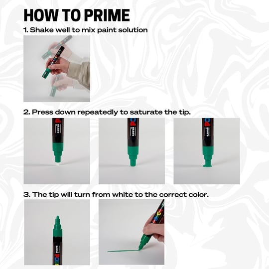 Posca PC-1MR Uni Beyaz Boya Marker Kalemler Ultra İnce 0,7 mm Kalibre Uç Ucu Her Yüzeye Yazılır Kumaş Cam Taş Metal Ahşap Plastik - Seçenekler: Pack Of 1, Pack Of 3