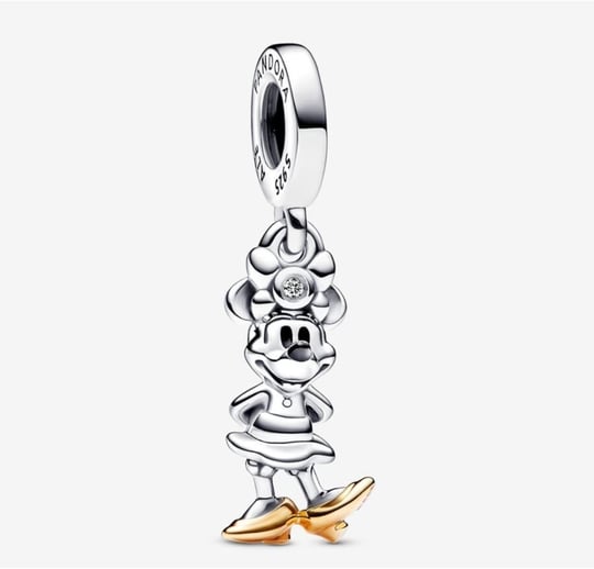 POSEİDONS JEWELLERY (108) 100. Yıl Dönümü Minnie Mouse Sallantılı Charm-1
