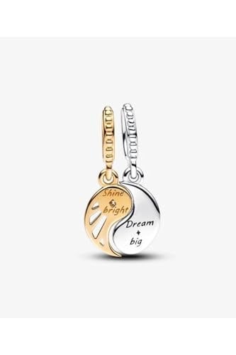 POSEİDONS JEWELLERY (20) Ayrılabilir Güneş ve Ay Sallantılı Charm-1