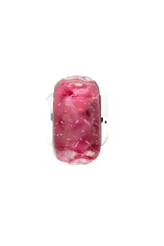 POSEİDONS JEWELLERY (204) Fantastik Pembe Murano Charm PEMBE Tek Ebat