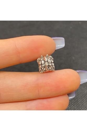 POSEİDONS JEWELLERY Ejderha Charm Gümüş Tek Ebat