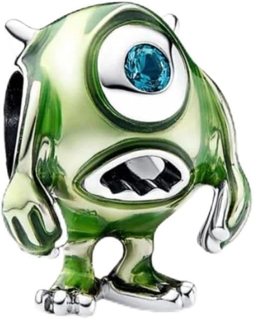 POSEİDONS JEWELLERY Mike Wazowski Charm Yeşil Tek Ebat