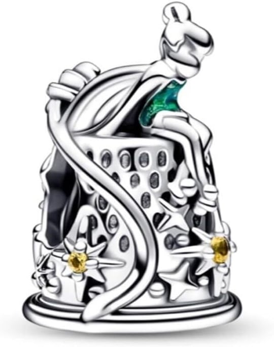 POSEİDONS JEWELLERY Tinker Bell Dikiş Yüksüğü Charm Gümüş Tek Ebat