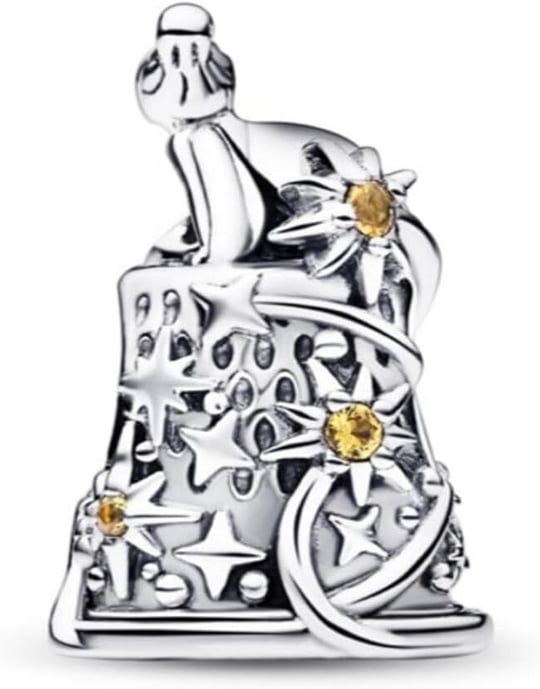 POSEİDONS JEWELLERY Tinker Bell Dikiş Yüksüğü Charm Gümüş Tek Ebat