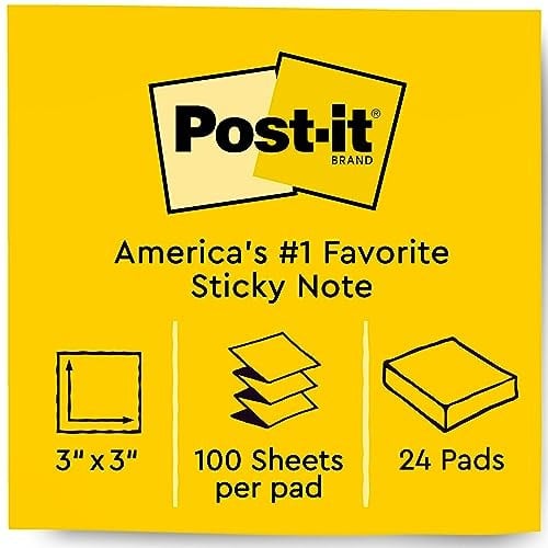 Post-It Notes, Value Pack, 