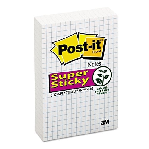 Post-it Süper Yapışkan Notlar, 4x6