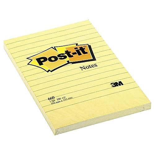 Post-it Süper Yapışkan Notlar, 4x6