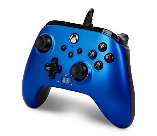 PowerA PowerA Xbox Series X|S için Gelişmiş Kablolu Kumanda - Sapphire Fade, Mavi
