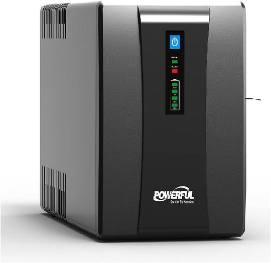 POWERFUL SLE-1500 1500VA (1500 VA) 900W LINE INTERACTIVE UPS KESİNTİSİZ GÜÇ KAYNAĞI…