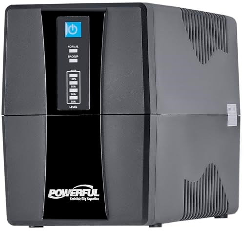POWERFUL SLE-650 650VA ( 650 VA ) 360W LINE INTERACTIVE UPS KESİNTİSİZ GÜÇ KAYNAĞI