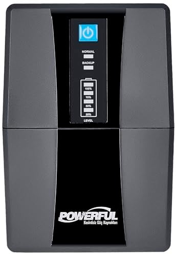 POWERFUL SLE-650 650VA ( 650 VA ) 360W LINE INTERACTIVE UPS KESİNTİSİZ GÜÇ KAYNAĞI