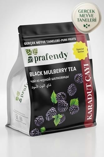 PRAFENDY KARADUT ÇAYI - GERÇEK MEYVE TANELİ 1000 GR