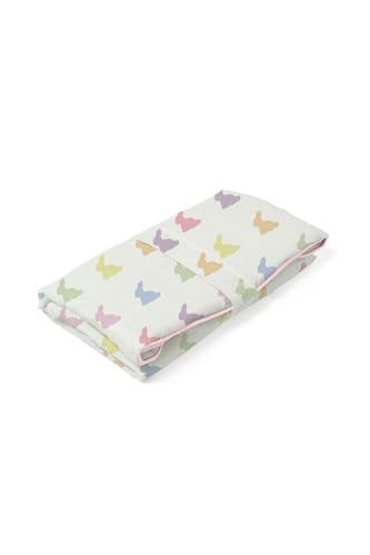 Pratik Alt Değiştirme Matı, Rainbow Lapin Pink,%100 Pamuk, 45x75 cm