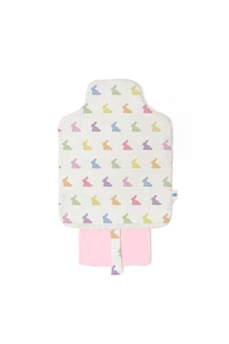 Pratik Alt Değiştirme Matı, Rainbow Lapin Pink,%100 Pamuk, 45x75 cm