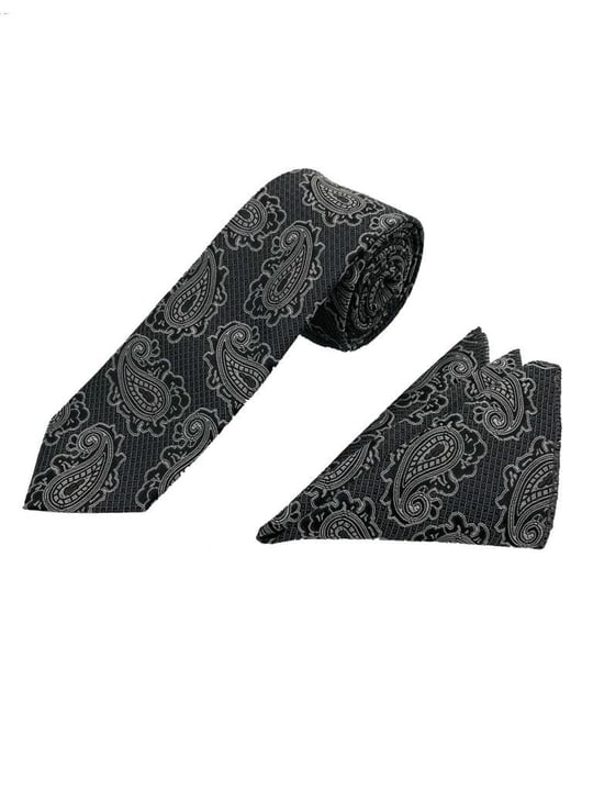 Premium Ahşap Kutulu 2li Kravat Mendil Set