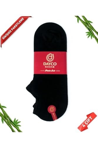 Premium Dikişsiz Bambu Erkek Sneakers Çorap Siyah Görünmez Spor Çorap - 47-50 - 522SYH-47-50